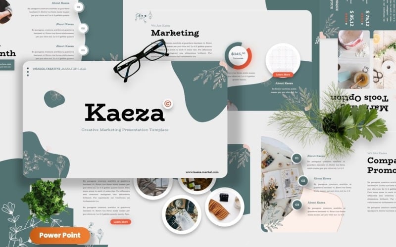 kaeza creative marketing powerpoint template original