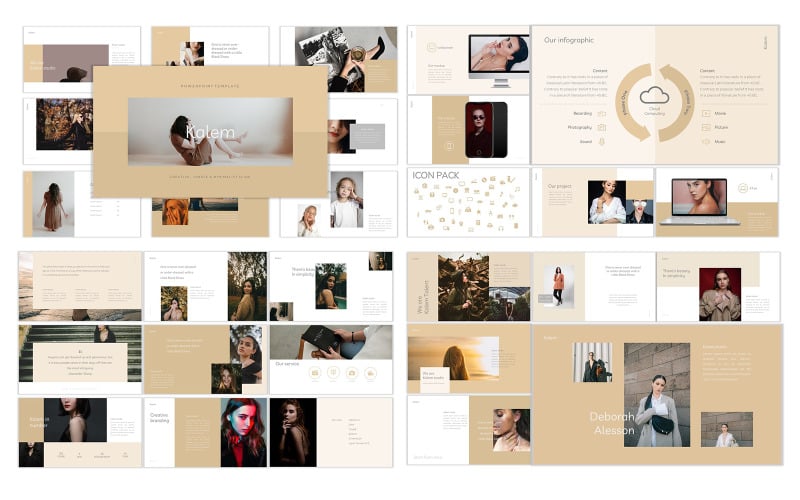 kalem powerpoint template original