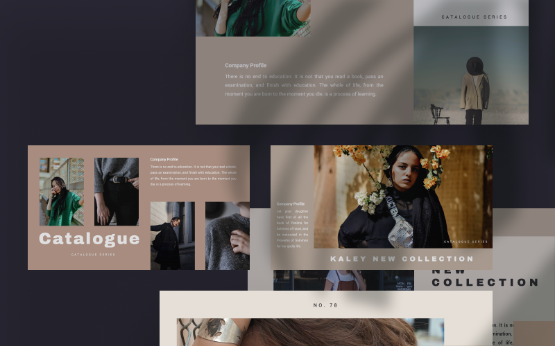 kaley powerpoint template original