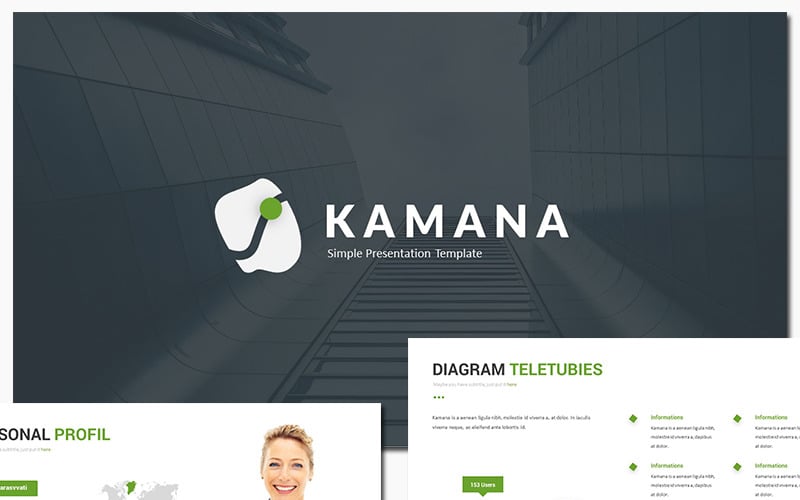kamana powerpoint template original