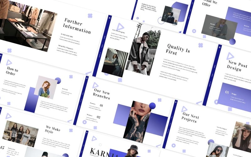 kania fashion powerpoint template original