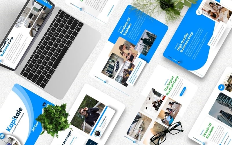 kapitale corporate powerpoint templates original