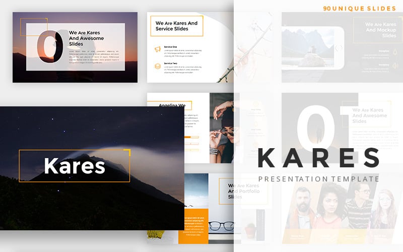 kares creative powerpoint template original