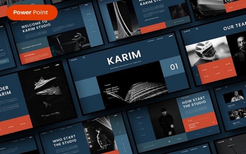 karim businss powerpoint template original