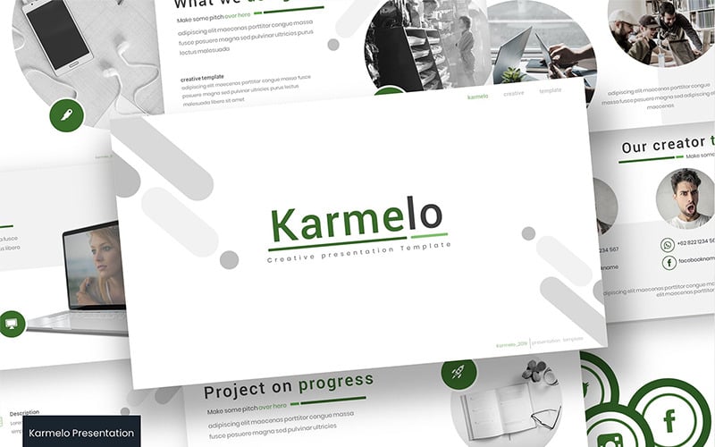 karmelo powerpoint template original