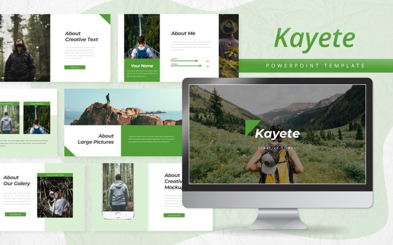 kayete creative powerpoint template original