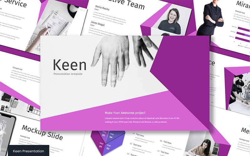 keen powerpoint template original