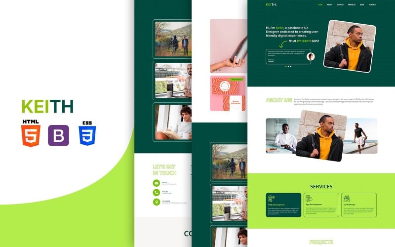 keith landing page html original