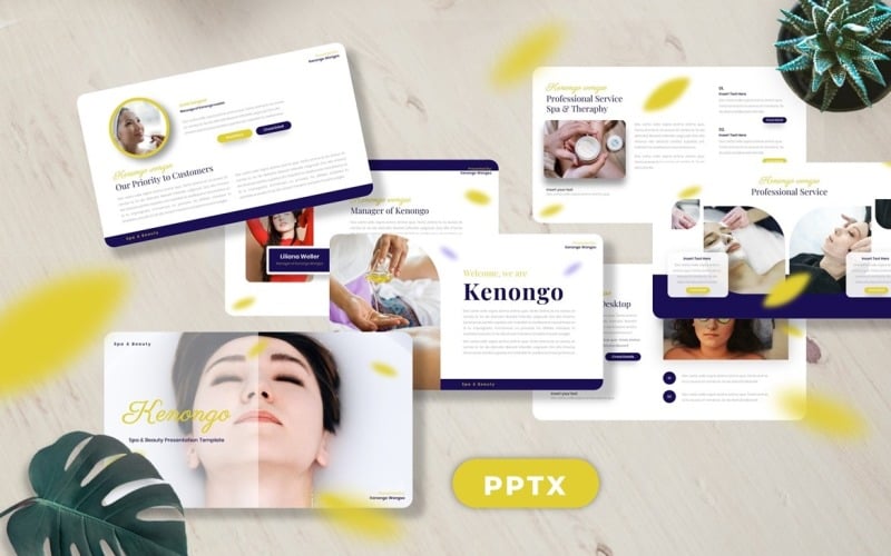kenongo spa amp beauty powerpoint original