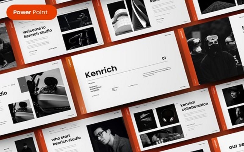 kenrich business powerpoint template original