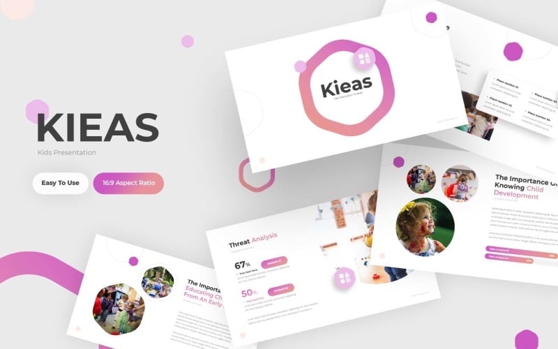 kieas kids powerpoint template original