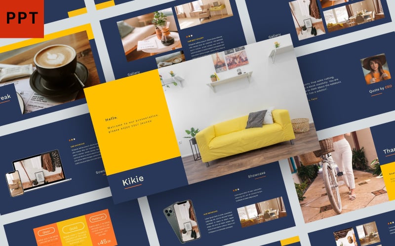 kikie powerpoint template original
