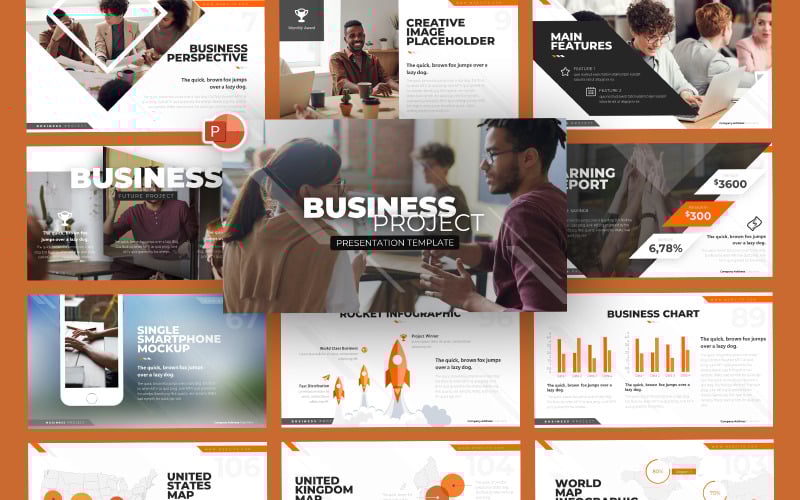 kilan business project powerpoint template original