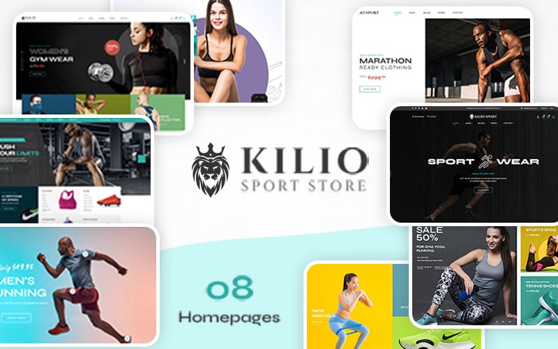 kilio fashion sport store prestashop theme original