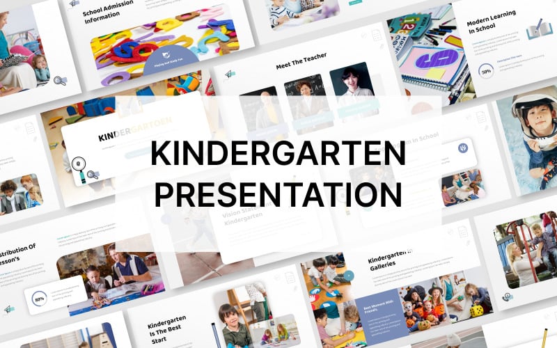 kindergarten powerpoint presentation template original