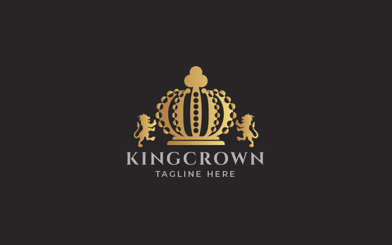 king crown pro logo templates original