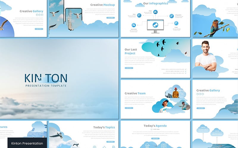 kinton powerpoint template original