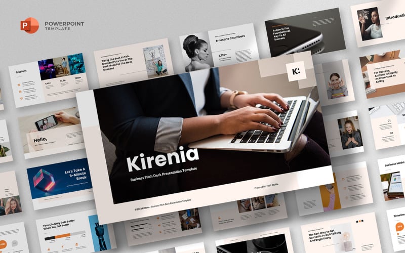kirenia pitch deck powerpoint template original