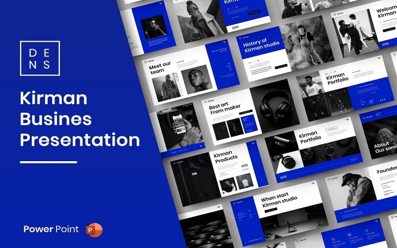 kirman busines powerpoint template original
