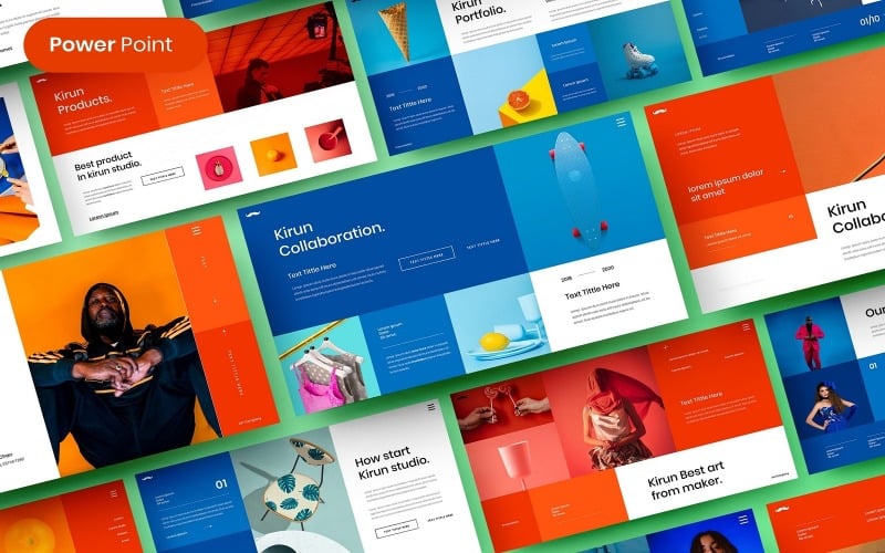 kirun business powerpoint template original