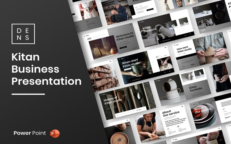 kitan business powerpoint template original