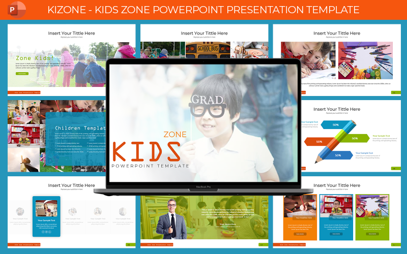 kizone kids zone presentation template original