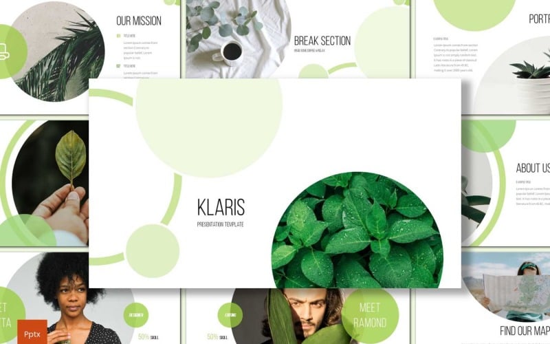 klaris powerpoint template original