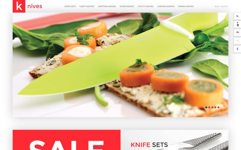 knives prestashop theme original