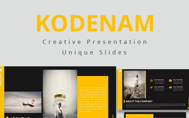 kodenam powerpoint template original