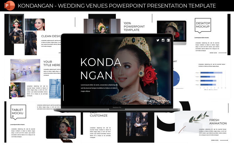kondangan wedding venues presentation template original