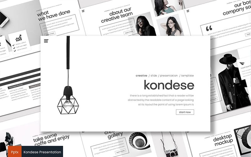 kondese powerpoint template original