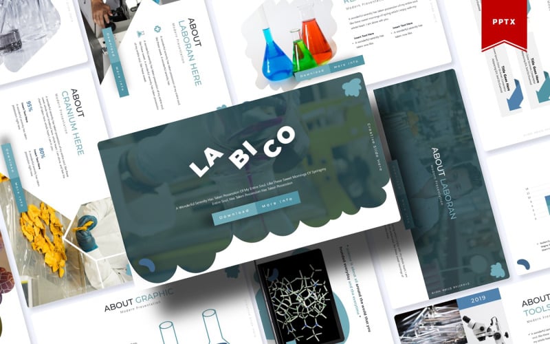 la bi co powerpoint template original