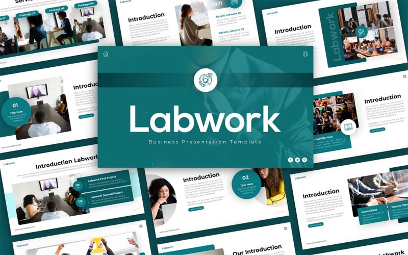 labwork business multipurpose powerpoint presentation template original