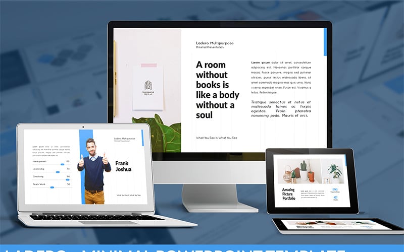 ladero minimal powerpoint template original