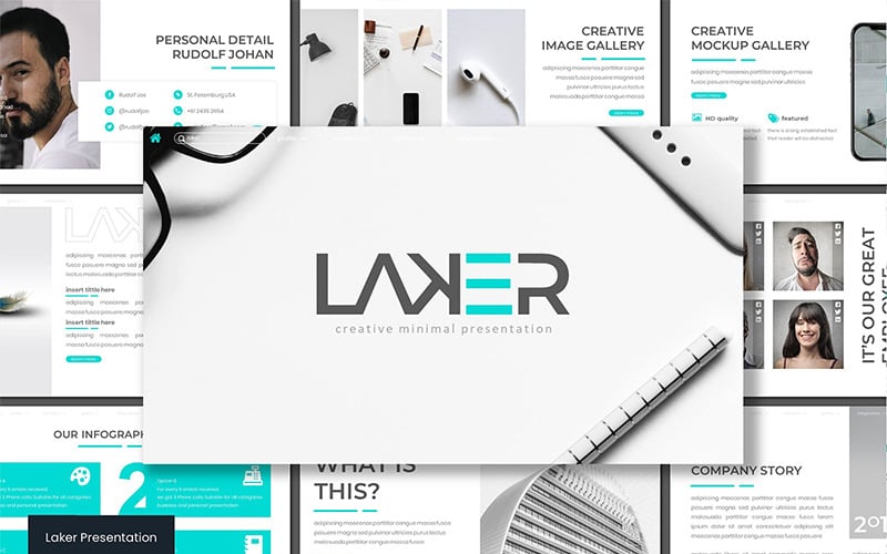 laker powerpoint template original
