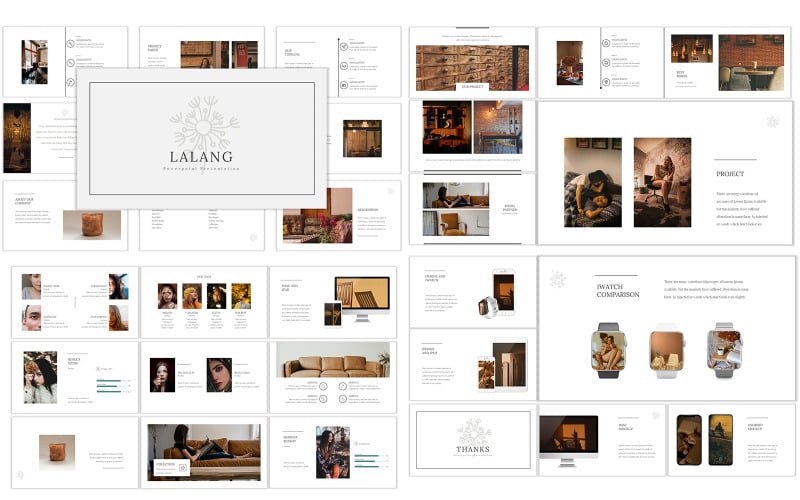 lalang powerpoint template original
