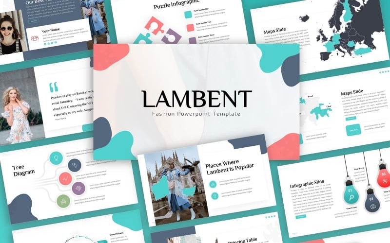 lambent fashion multipurpose powerpoint template original