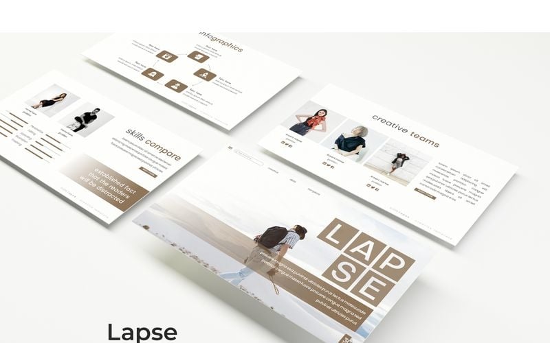 lapse powerpoint template original