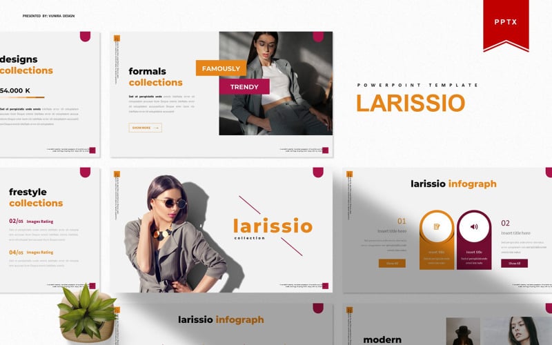 larissio powerpoint template original