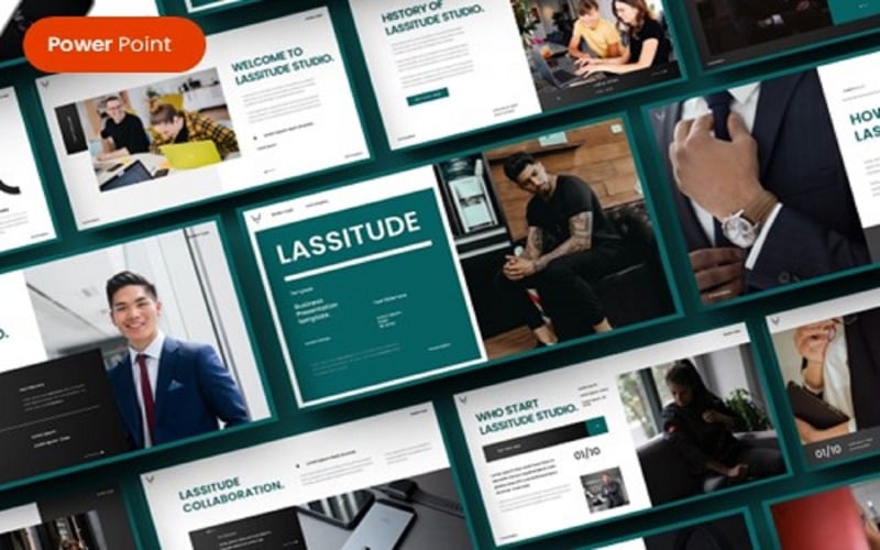 lassitude business powerpoint template original