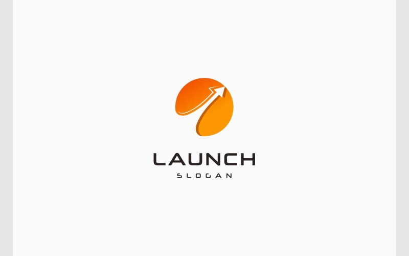 launch rocket arrow up logo original