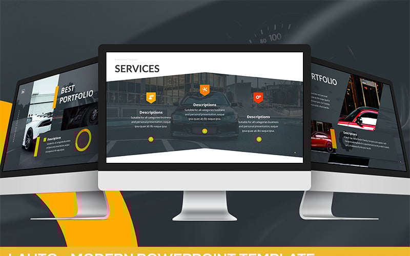 lauto modern powerpoint template original