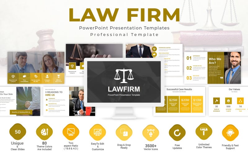 law firm powerpoint presentation template original