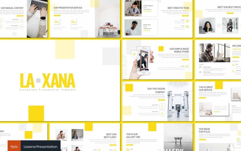 laxsana powerpoint template original