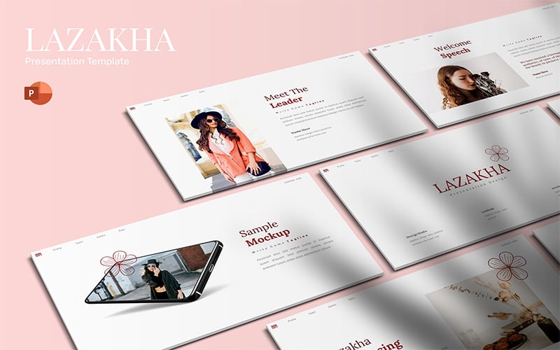lazakha business powerpoint template original