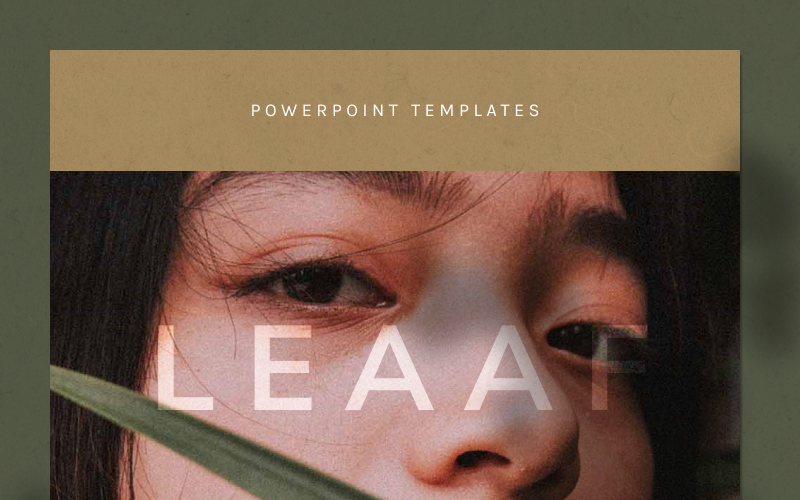 leaaf powerpoint template original