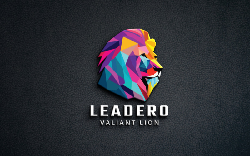 leader valiant lion pro logo original