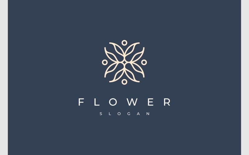leaf life flower decoration logo original