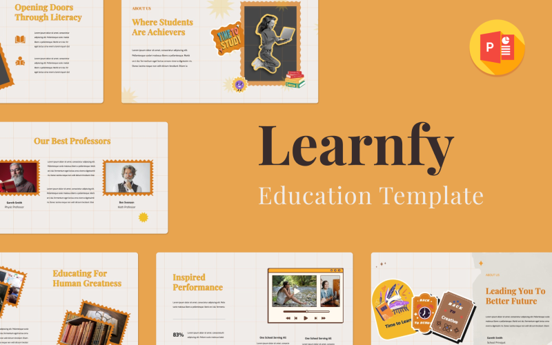 learnify education powerpoint presentation template original