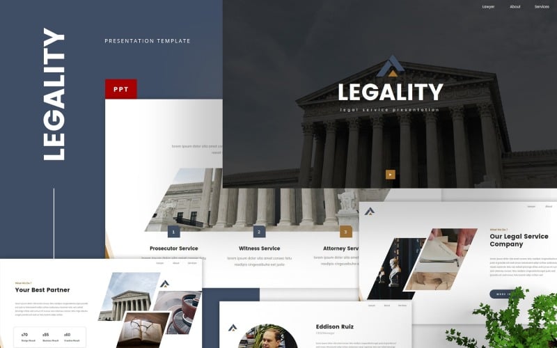 legality legal service powerpoint template original